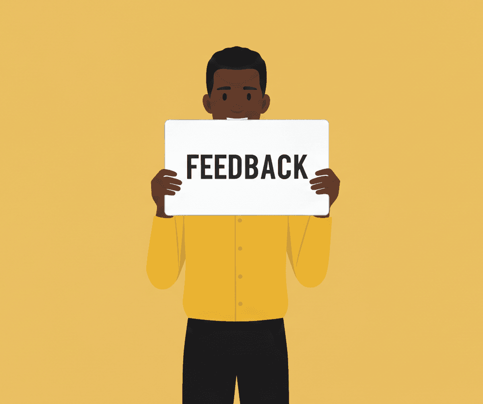 Customer feedback contact illustration from the Sikika WordPress site